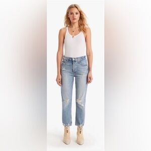 MOTHER Light Blue Straight Leg Jeans